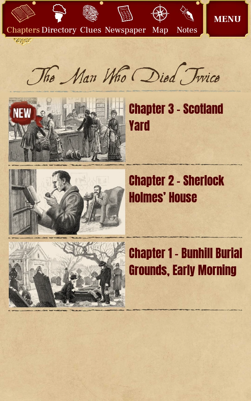 Sherlock Mysteries screenshot