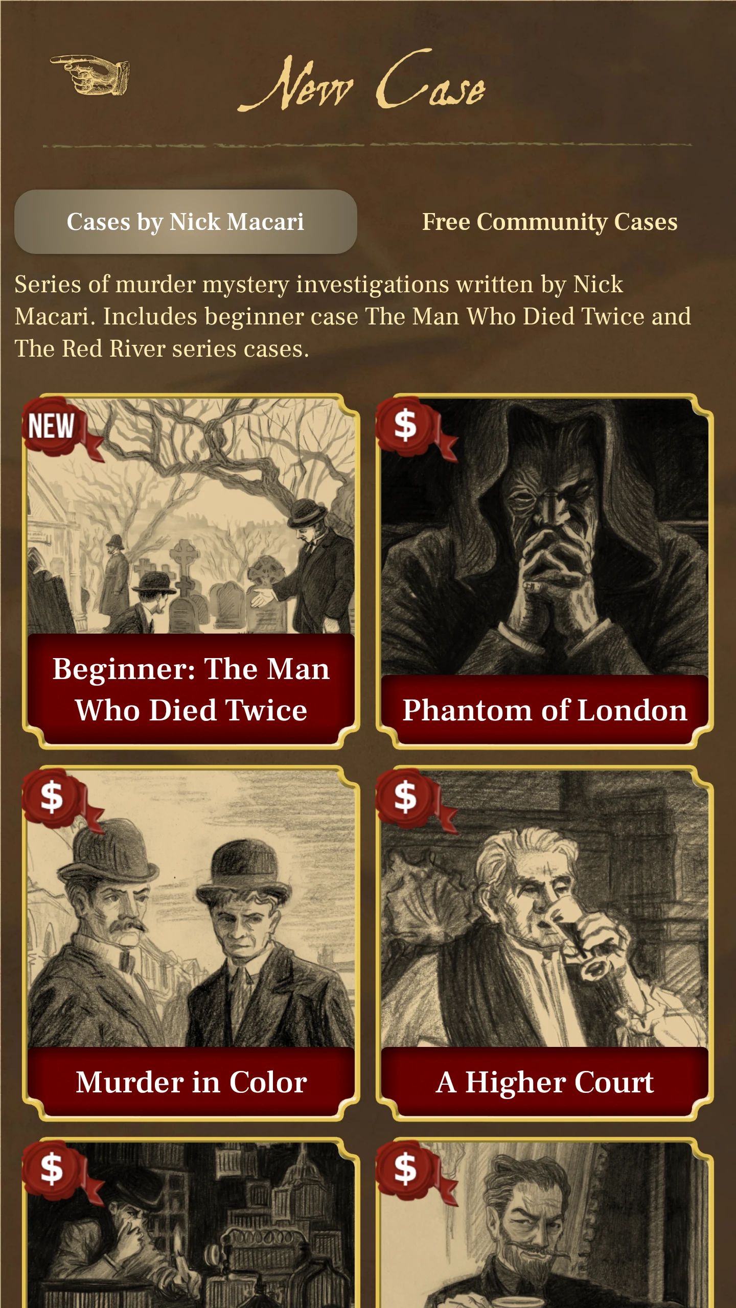 Sherlock Mysteries screenshot